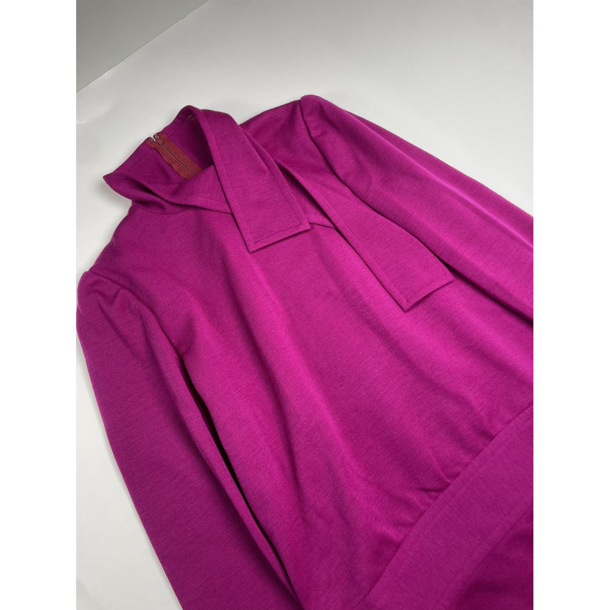 Givenchy Purple Wool Trench Coat Size S / US 4 / IT 40 - 4 Thumbnail