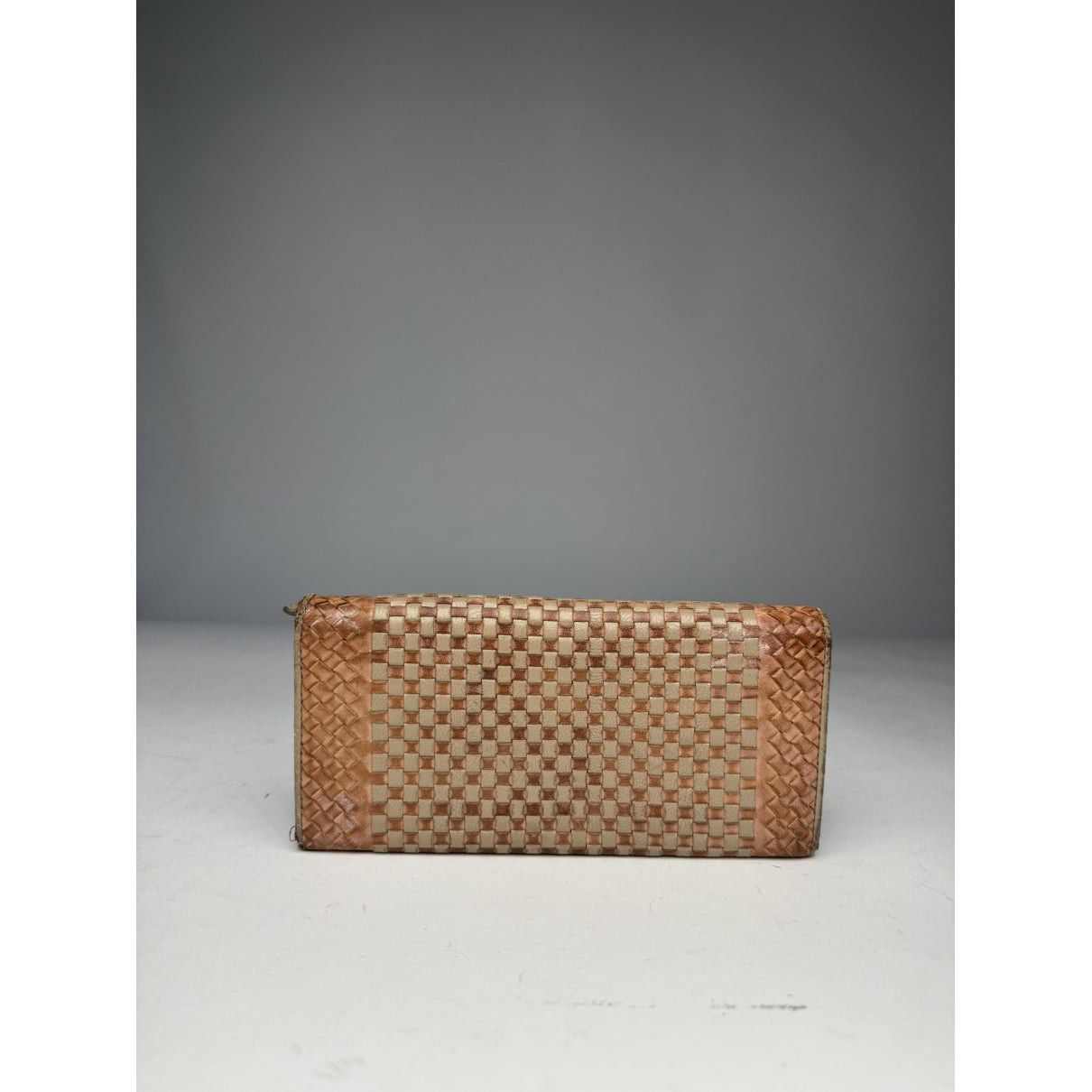 Prada Brown Leather Wallet Size ONE SIZE - 2 Thumbnail