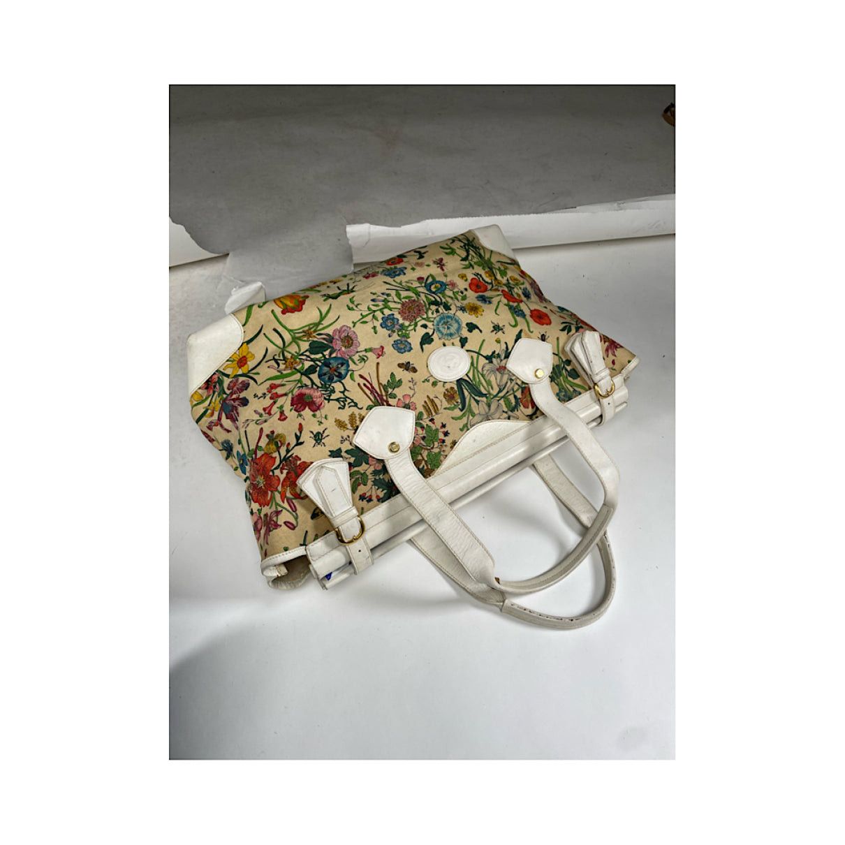 Gucci Boston Multicolour Leather Handbag Size ONE SIZE - 5 Thumbnail