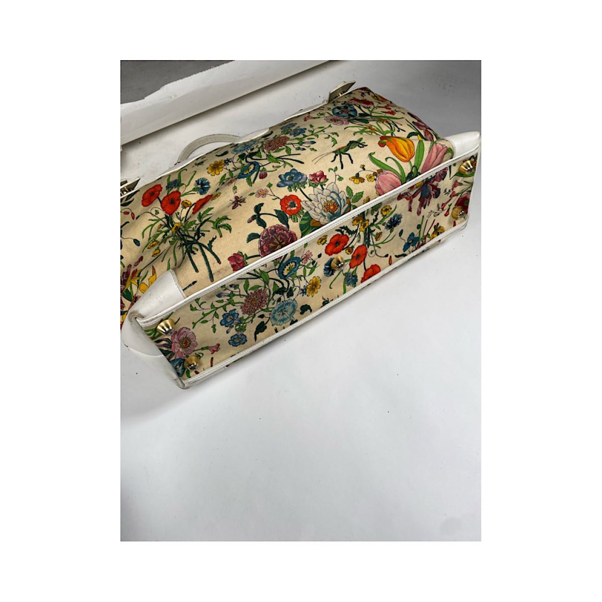 Gucci Boston Multicolour Leather Handbag Size ONE SIZE - 3 Thumbnail