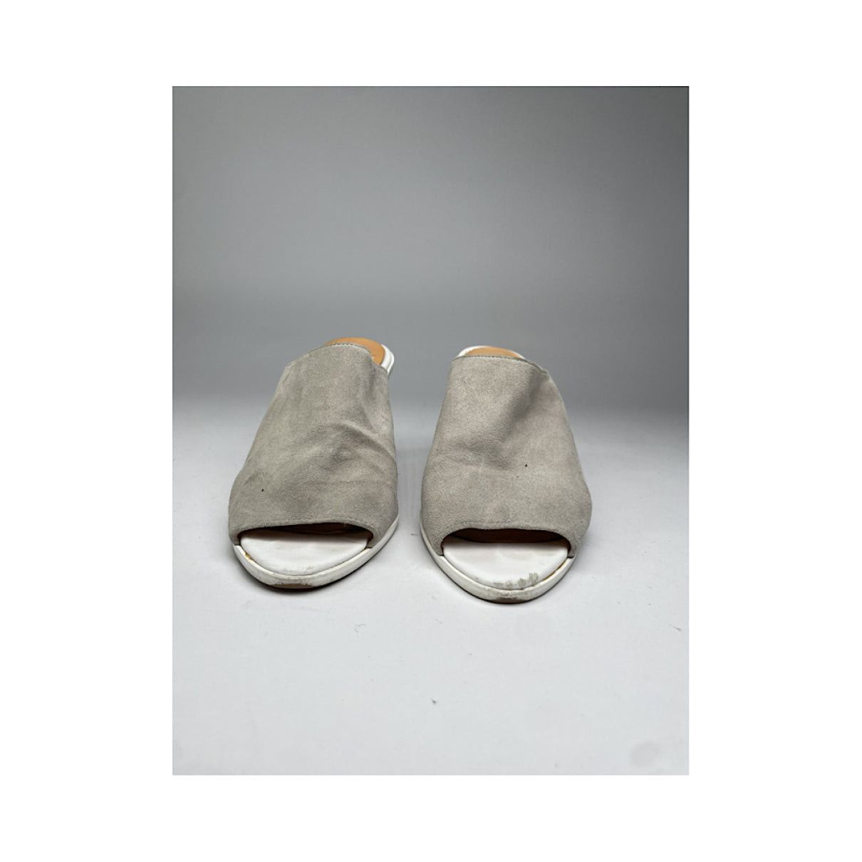 Lanvin Grey Leather Heel Size US 7 / IT 37 - 5 Thumbnail