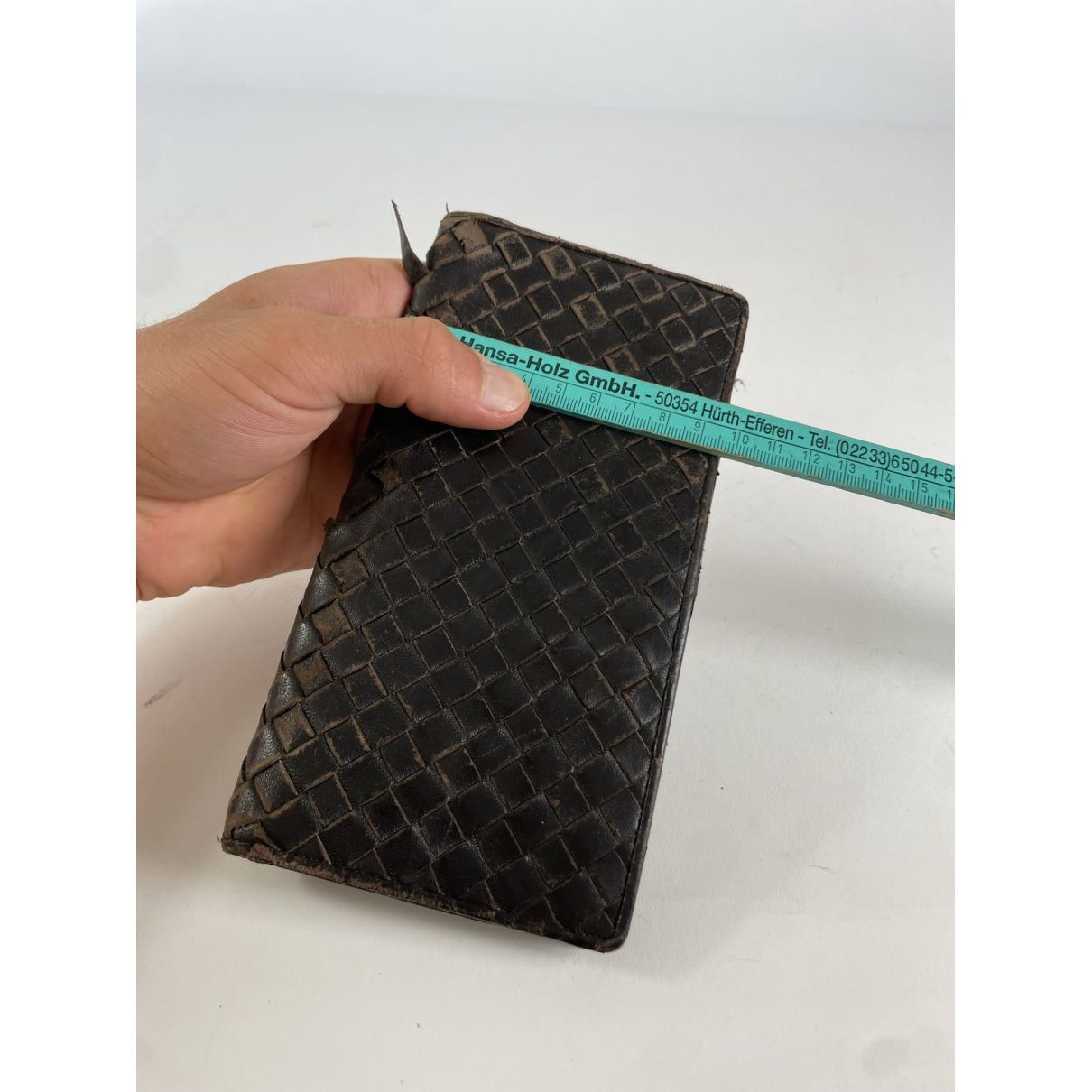 Bottega Veneta Intrecciato Brown Leather Wallet Size ONE SIZE - 4 Thumbnail