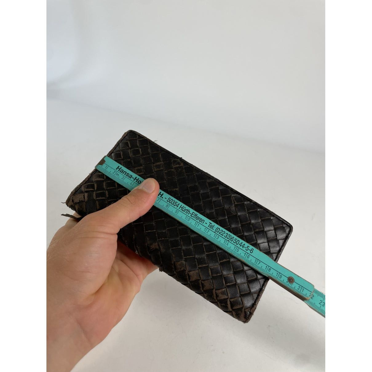 Bottega Veneta Intrecciato Brown Leather Wallet Size ONE SIZE - 3 Thumbnail