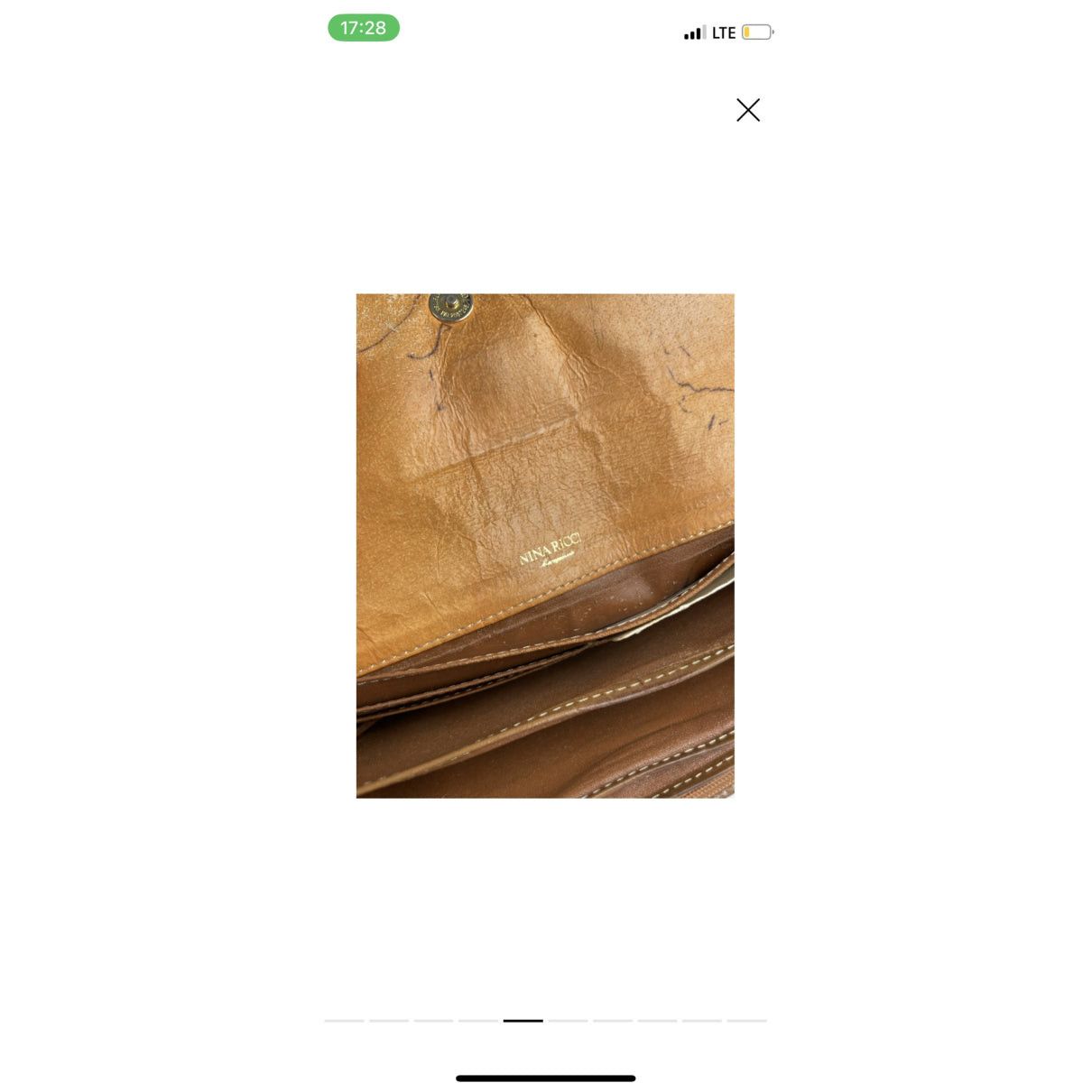 Nina Ricci Brown Leather Wallet Size ONE SIZE - 5 Thumbnail