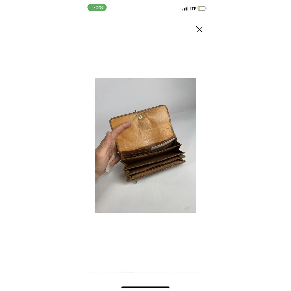Nina Ricci Brown Leather Wallet Size ONE SIZE - 4 Thumbnail