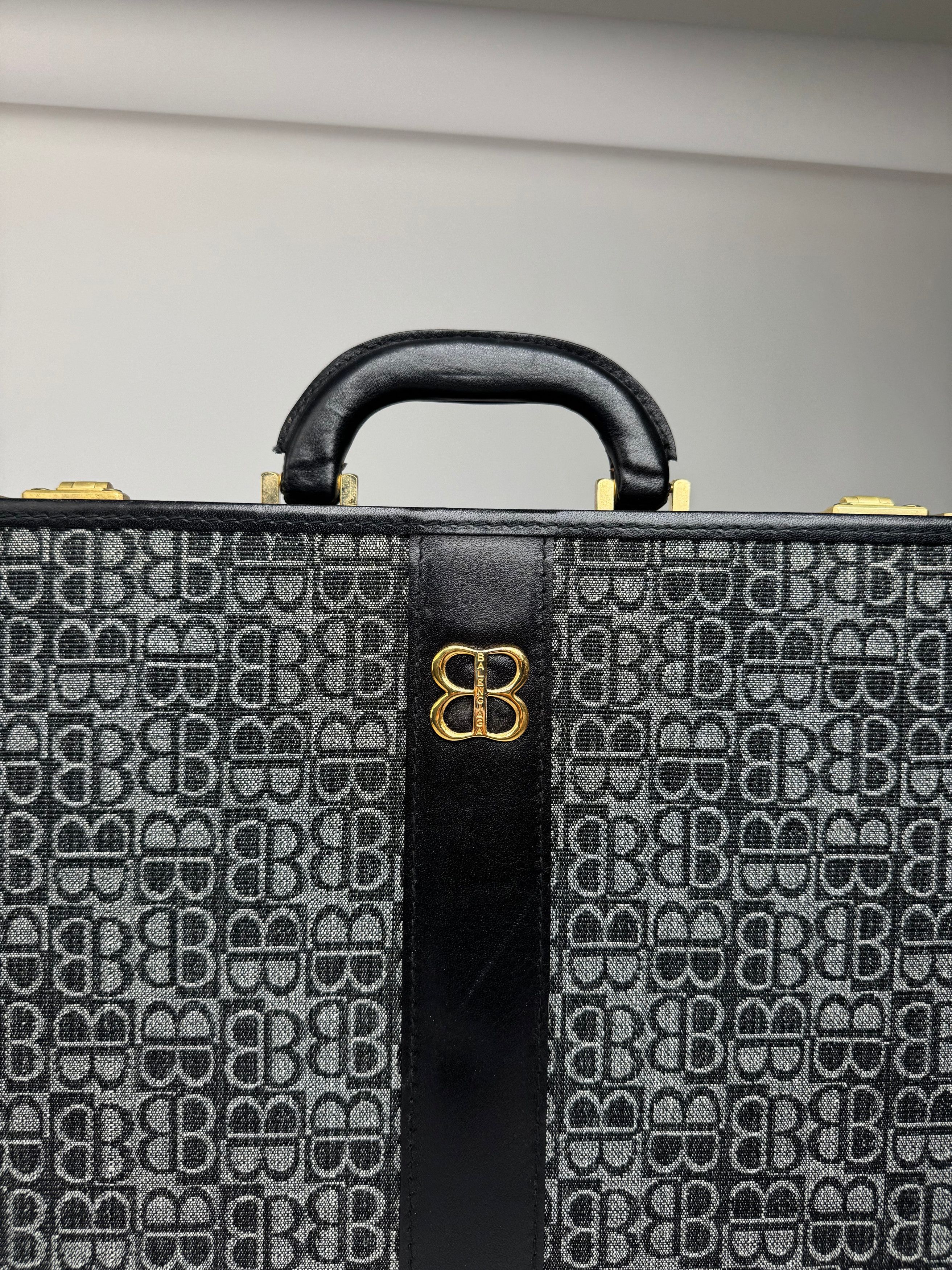 Balenciaga Vintage 70s Monogram Suitcase Size ONE SIZE - 2 Thumbnail