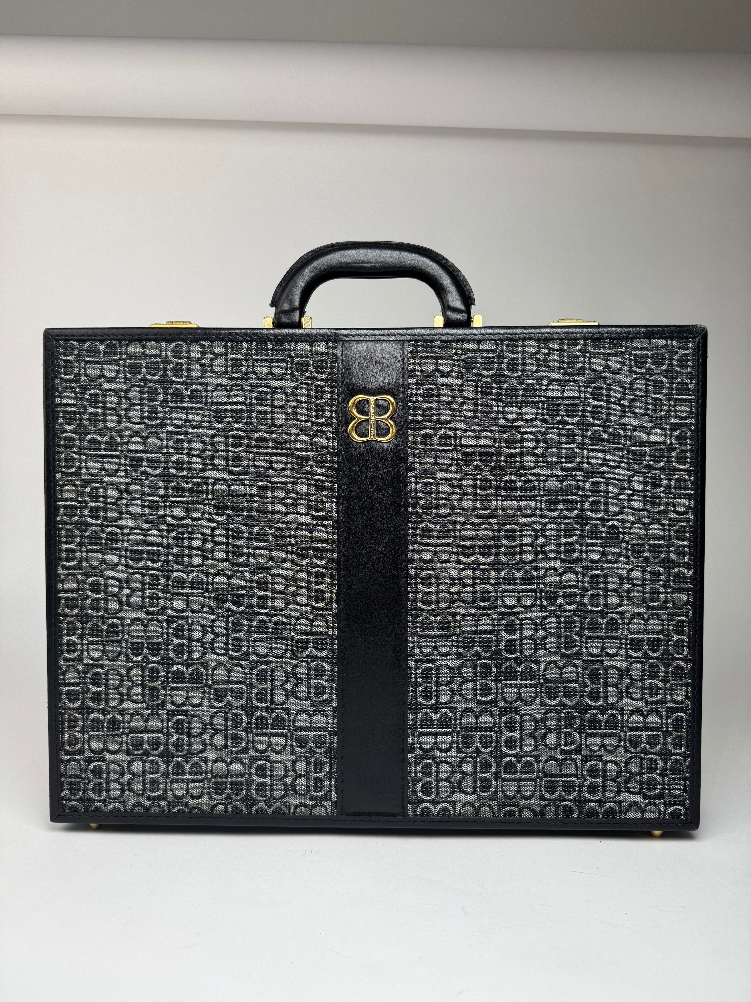 Balenciaga Vintage 70s Monogram Suitcase Size ONE SIZE - 6 Thumbnail