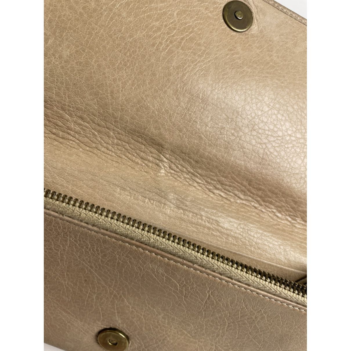 Balenciaga Beige Leather Wallet Size ONE SIZE - 4 Thumbnail