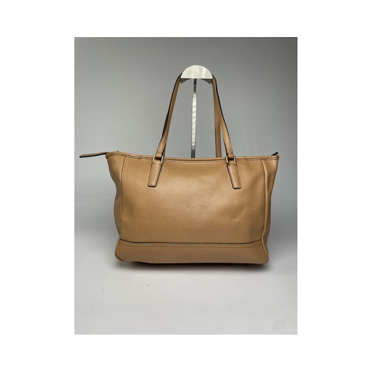 Coach Carly Brown Leather Handbag Size ONE SIZE - 5 Thumbnail