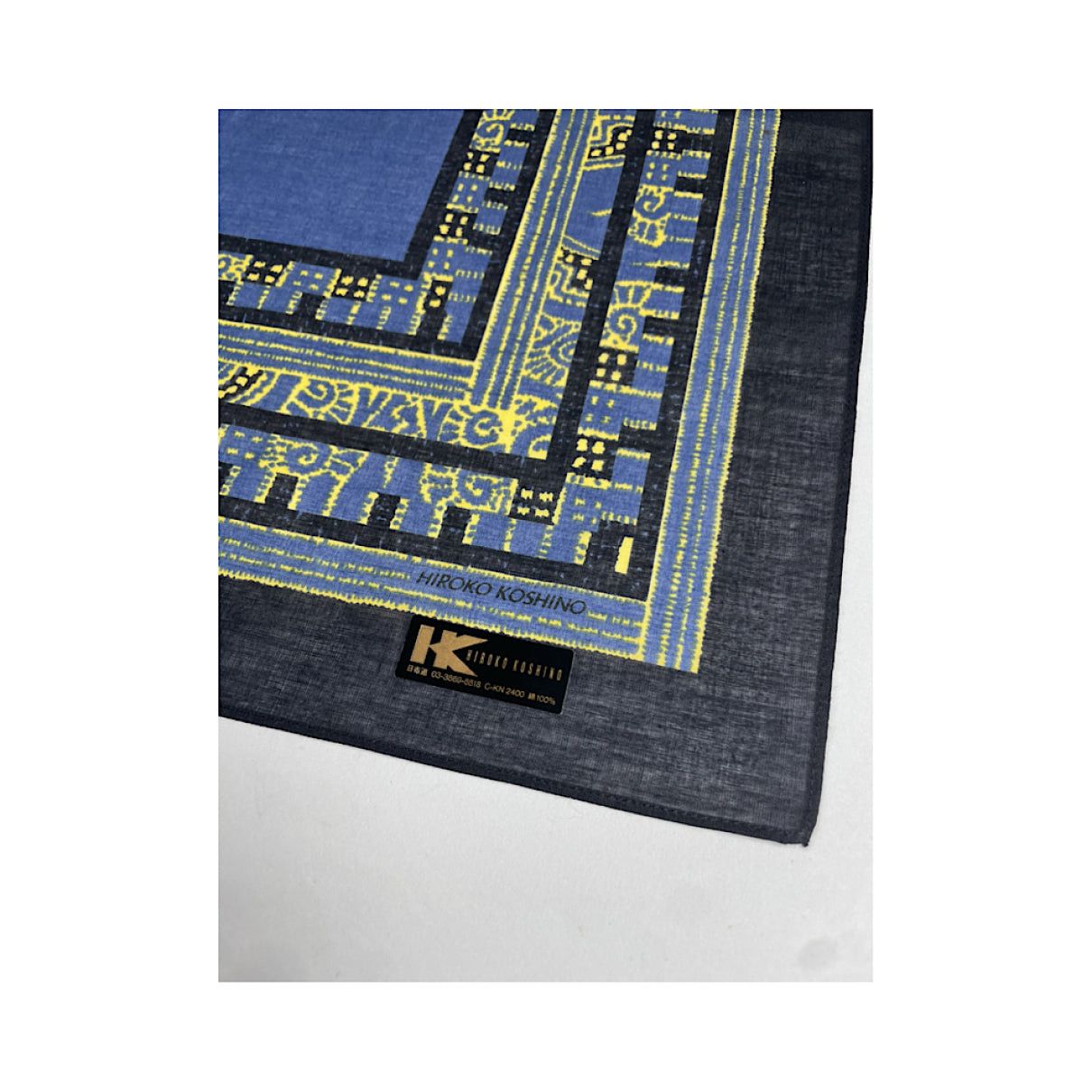 Other Hiroko Koshino Black Silk Scarf Size ONE SIZE - 2 Thumbnail
