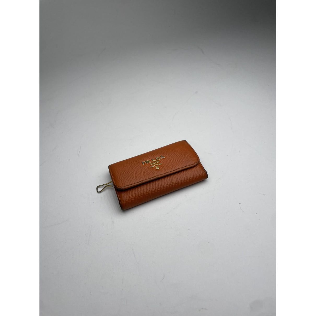 Prada Orange Leather Purse Size ONE SIZE - 2 Thumbnail