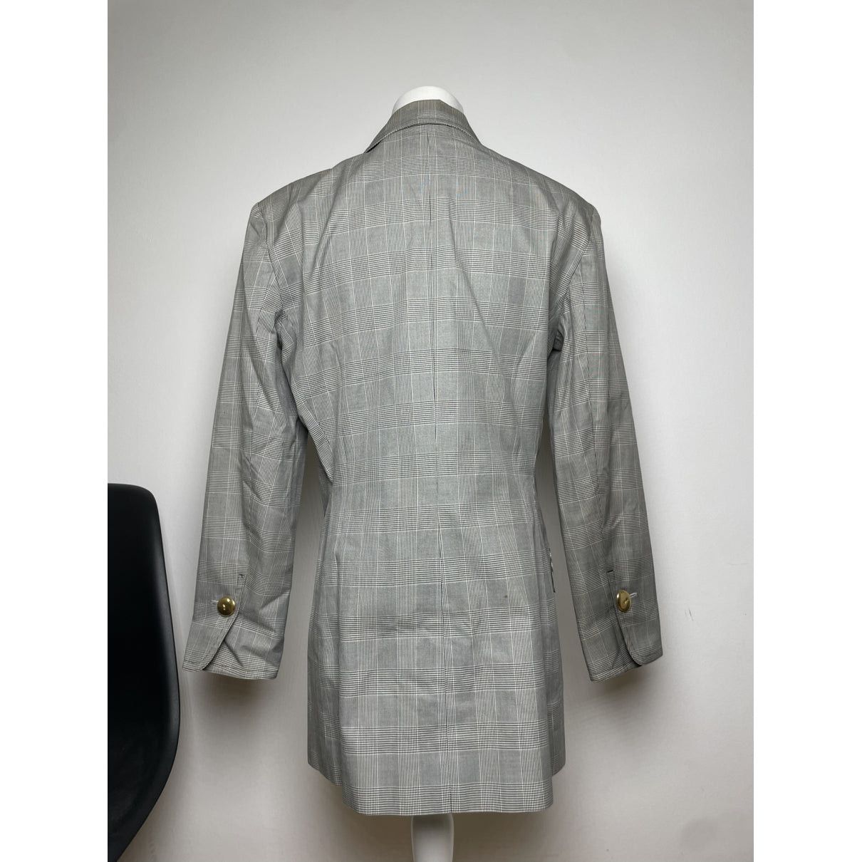 Dior Grey Wool Trench Coat Size L / US 10 / IT 46 - 4 Thumbnail