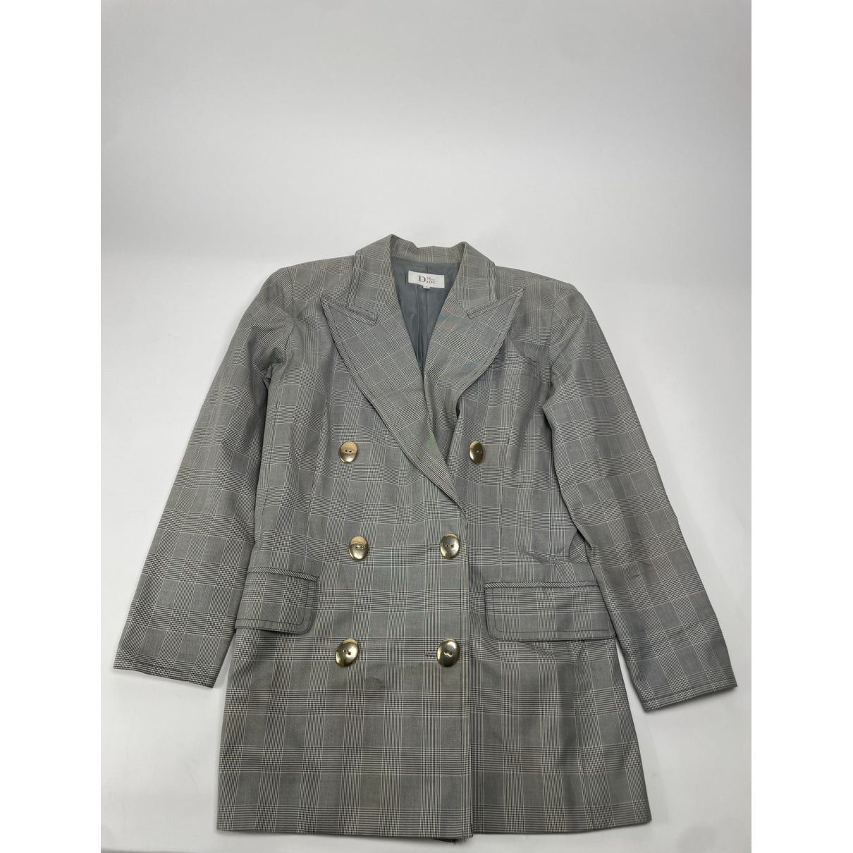 Dior Grey Wool Trench Coat Size L / US 10 / IT 46 - 5 Thumbnail