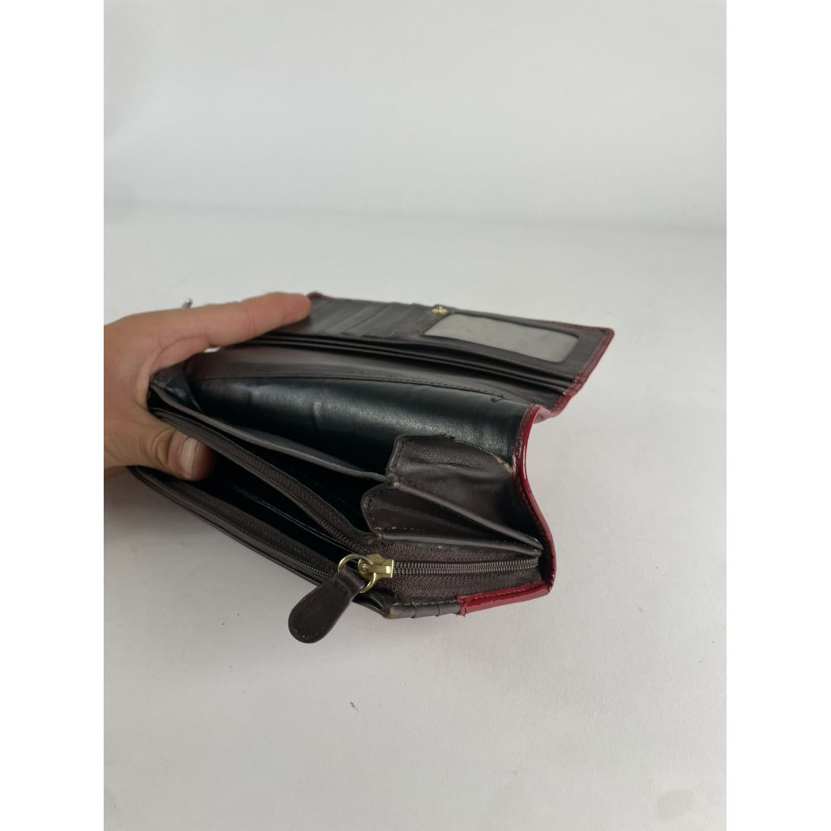 Vivienne Westwood Purple Patent Leather Wallet Size ONE SIZE - 3 Thumbnail