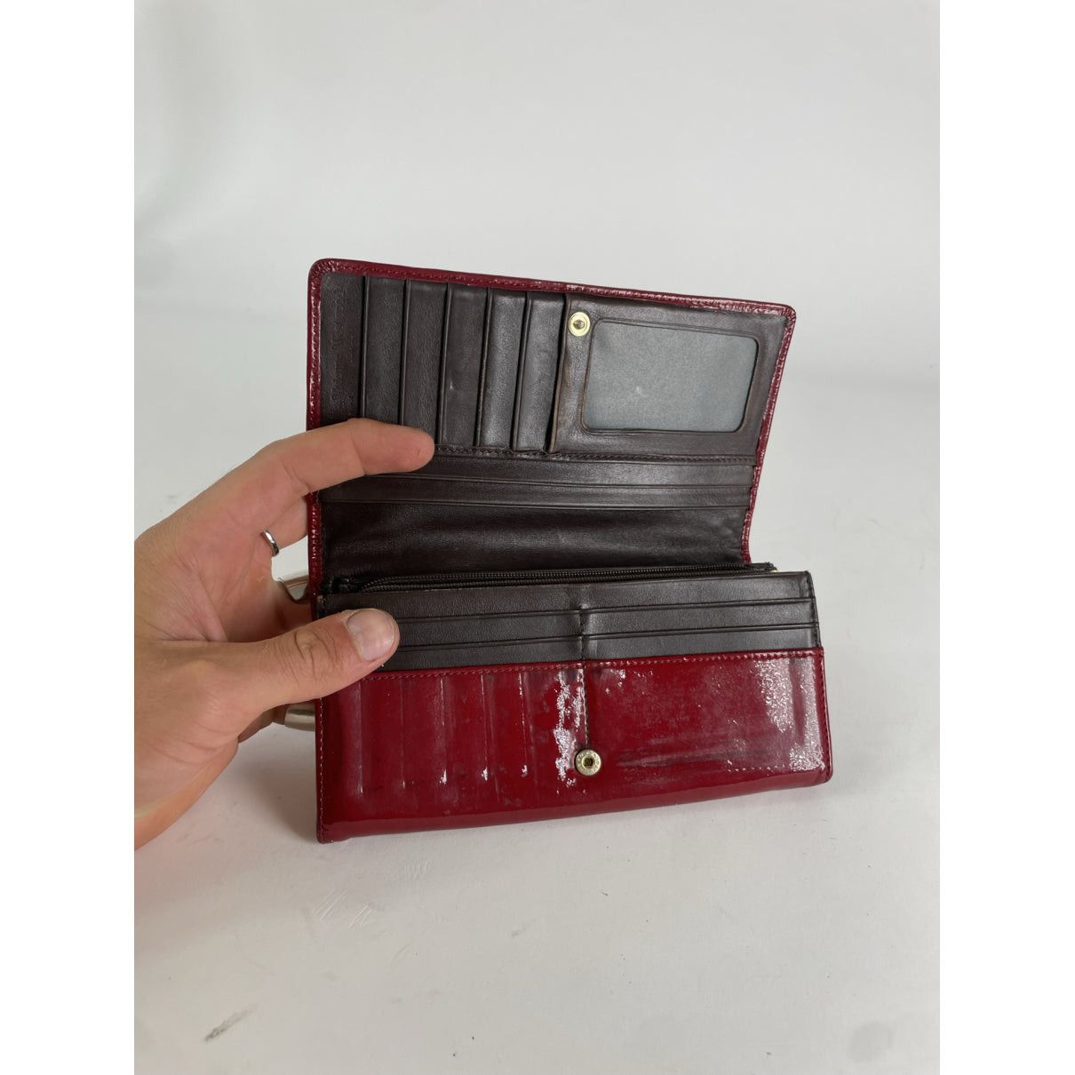Vivienne Westwood Purple Patent Leather Wallet Size ONE SIZE - 5 Thumbnail