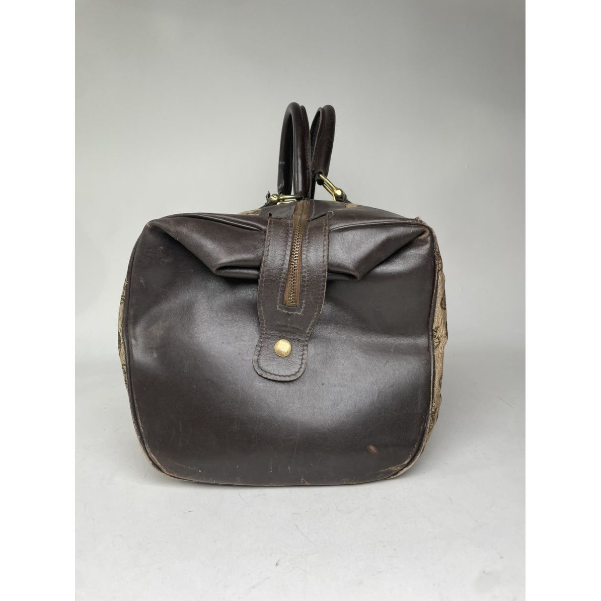 Celine Brown Cotton Travel Bag Size ONE SIZE - 5 Thumbnail