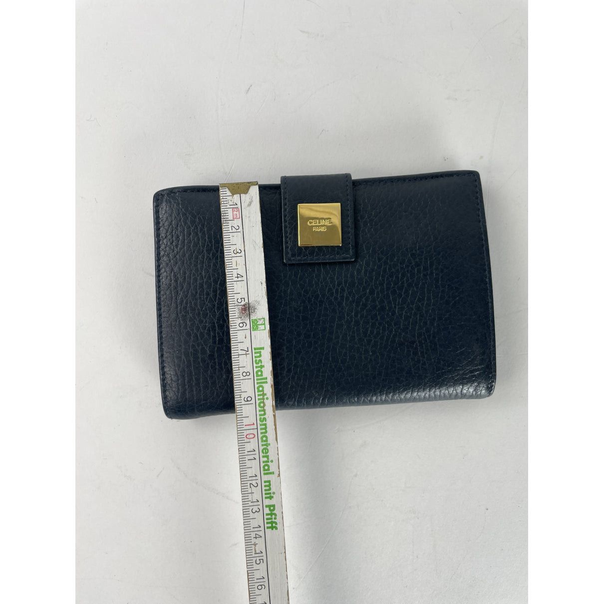 Celine Triomphe Blue Leather Wallet Size ONE SIZE - 4 Thumbnail