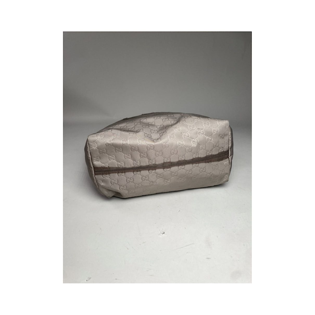 Gucci Jackie Vintage Silver Polyester Handbag Size ONE SIZE - 2 Thumbnail