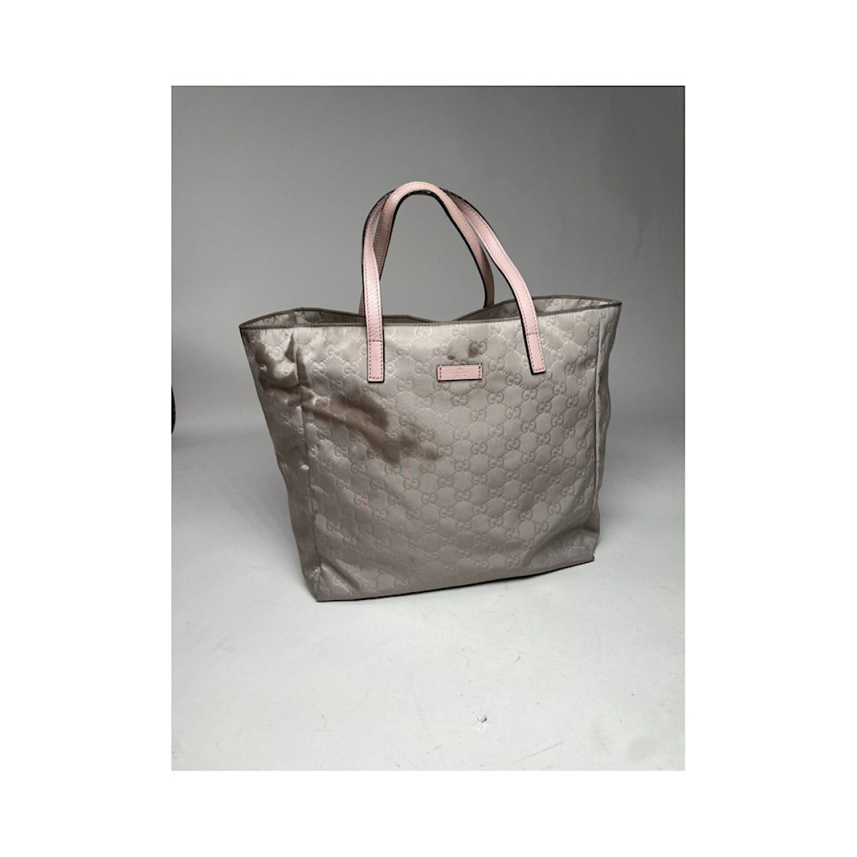 Gucci Jackie Vintage Silver Polyester Handbag Size ONE SIZE - 3 Thumbnail