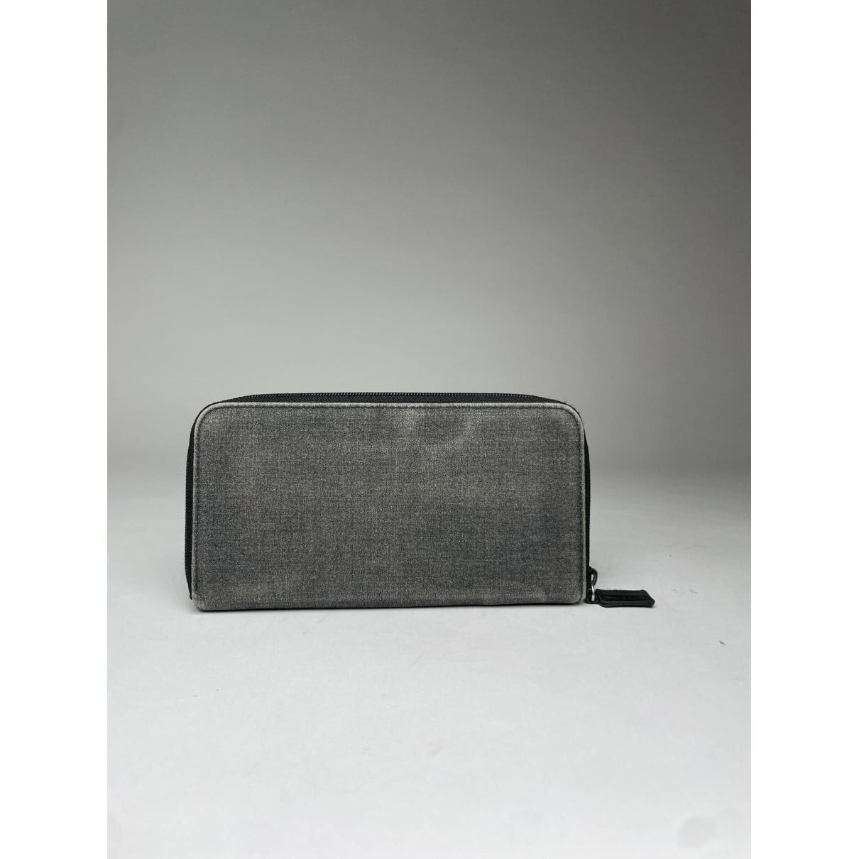 Prada Black Cotton Wallet Size ONE SIZE - 2 Thumbnail