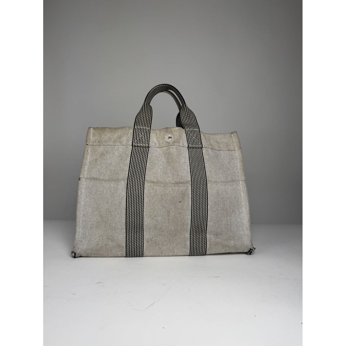 Other Hermès Beige Cotton Handbag Size ONE SIZE - 5 Thumbnail