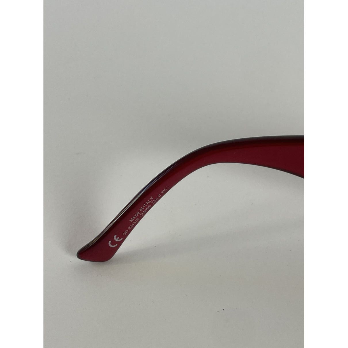 Gucci Purple Plastic Sunglasses Size ONE SIZE - 4 Thumbnail