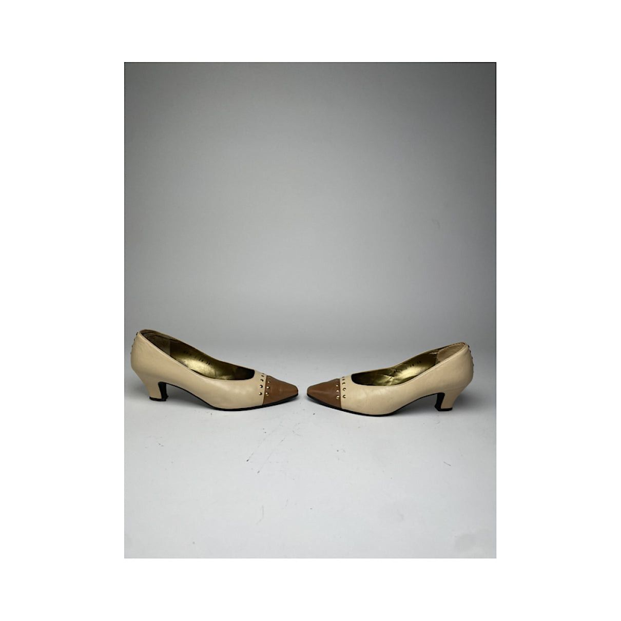 Yves Saint Laurent Beige Leather Heel Size US 5 / IT 35 - 5 Thumbnail