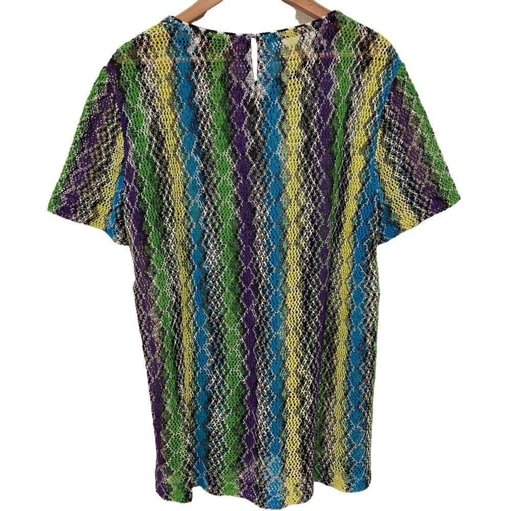 Other Other Missoni Mesh Knit Short Sleeve Top Cotton Tops DUTY FREE for USA Size ONE SIZE - 3 Thumbnail