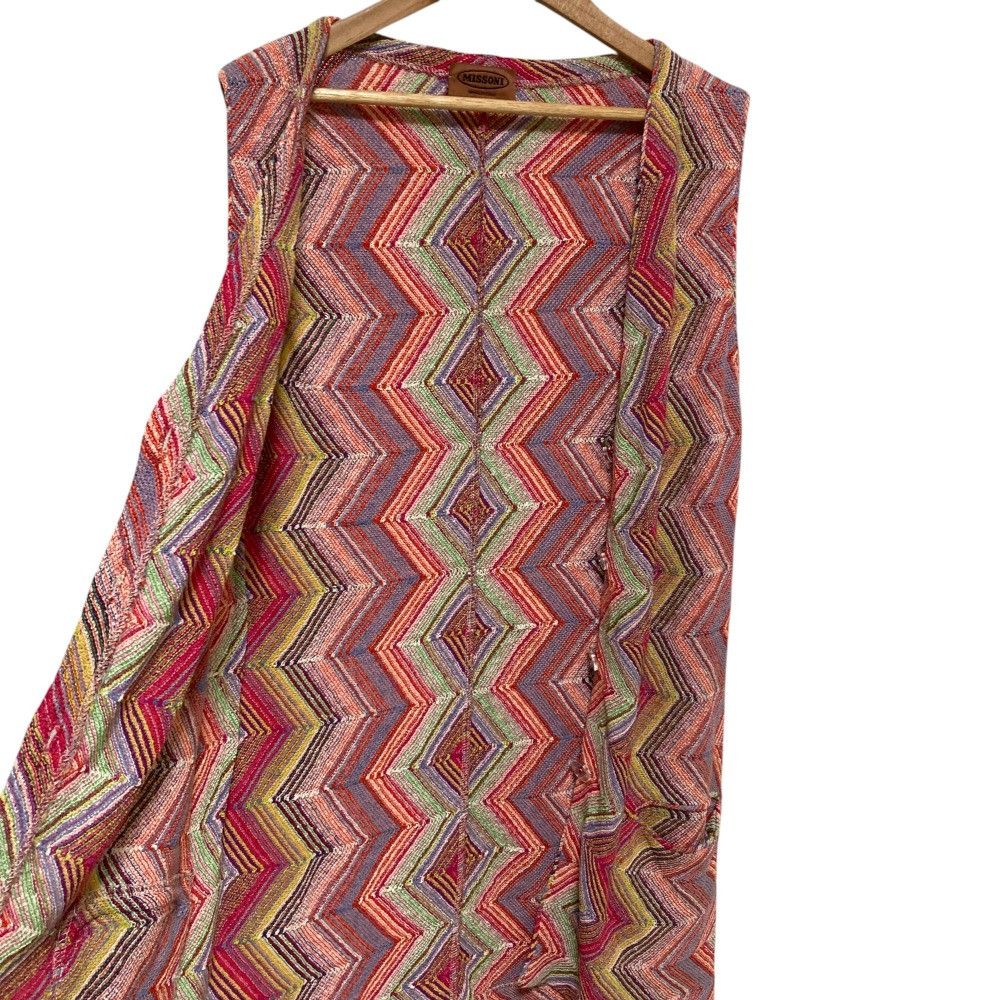 Other Other Missoni Chevron Stripe Wool Knit Vest Others Tops DUTY FREE for USA Size ONE SIZE - 3 Thumbnail