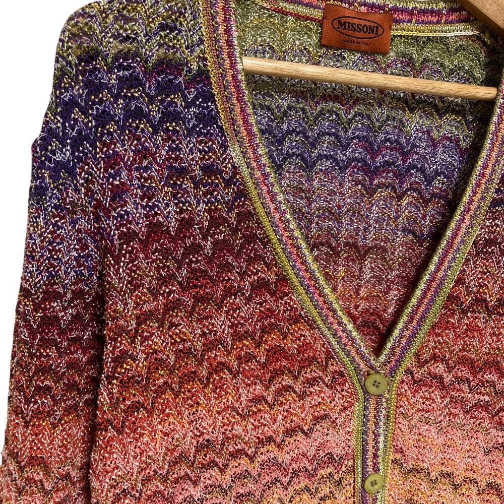 Other Other Missoni Chevron Gradient Knit Cardigan Others Tops DUTY FREE for USA Size ONE SIZE - 2 Thumbnail