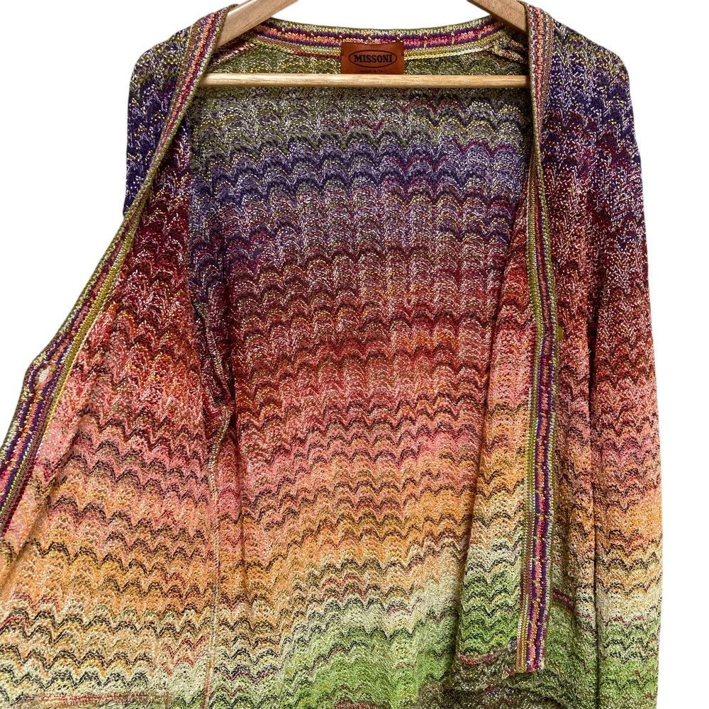 Other Other Missoni Chevron Gradient Knit Cardigan Others Tops DUTY FREE for USA Size ONE SIZE - 3 Thumbnail