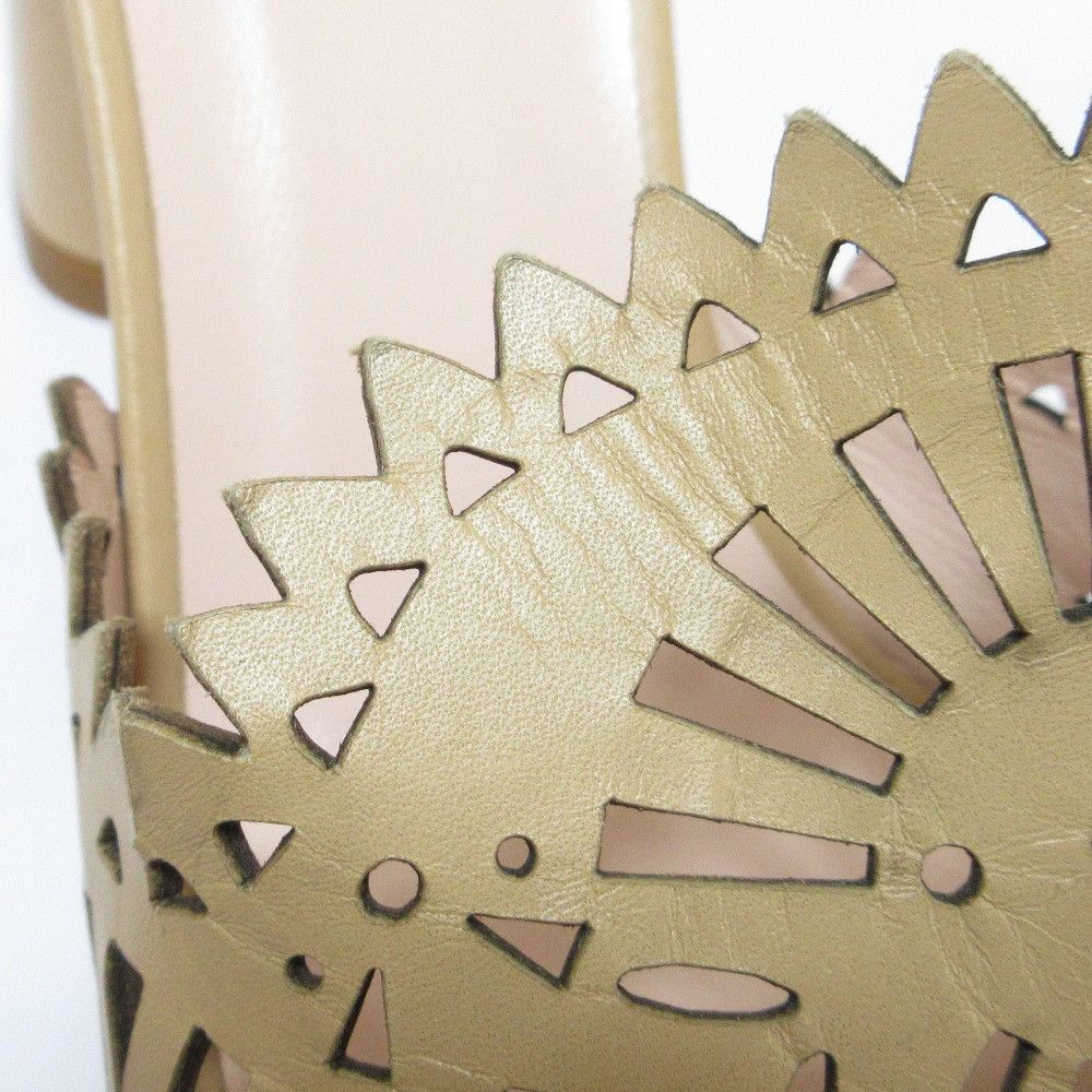 Kate Spade Kate Spade Kate Spade Cutwork Sandals Leather Shoes Size ONE SIZE - 16 Thumbnail