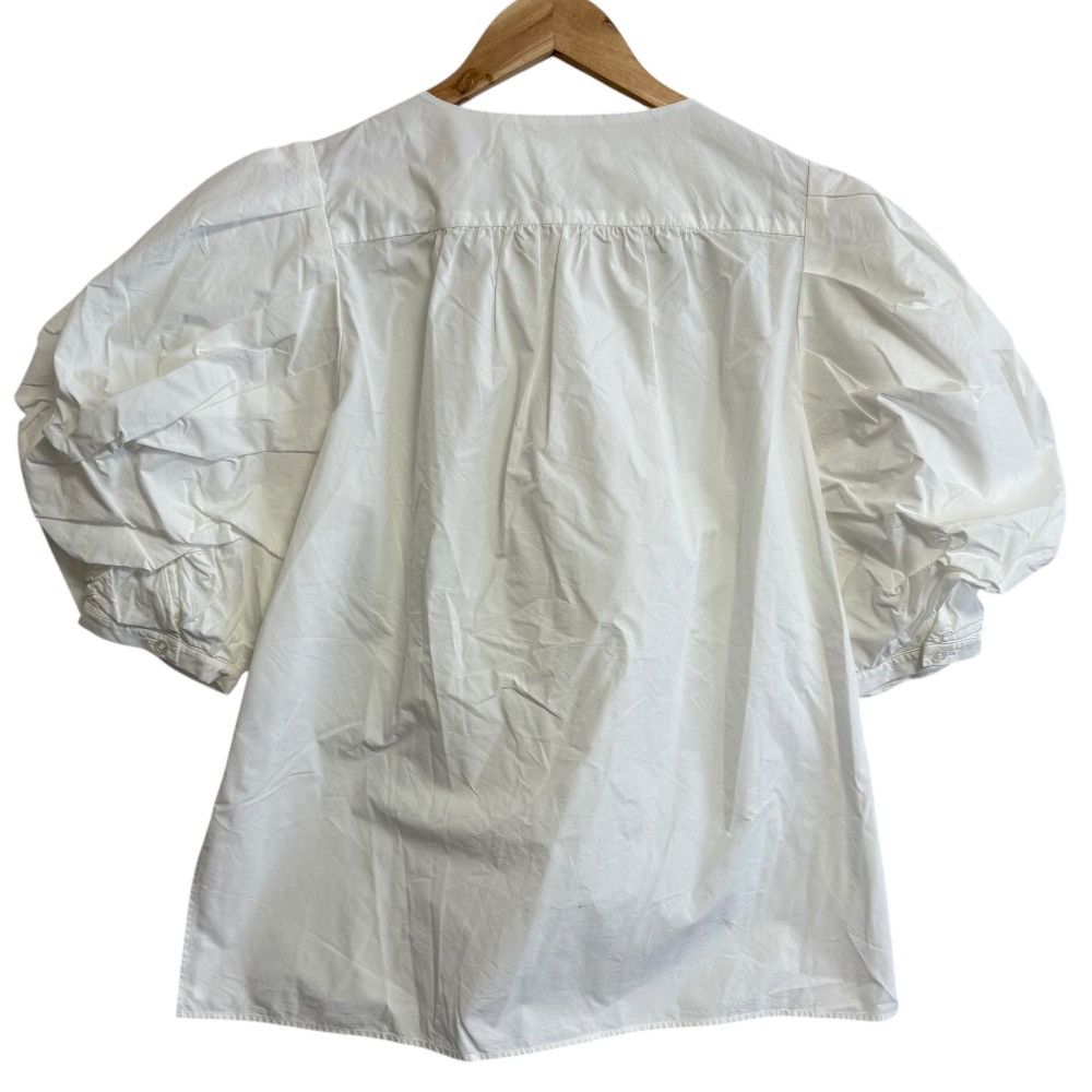 Other Other STINA closet Puff Sleeve Shirt Cotton Tops DUTY FREE for USA Size ONE SIZE - 2 Thumbnail