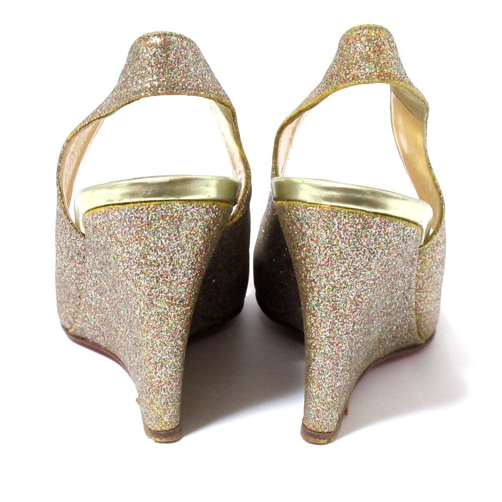 Christian Louboutin Christian Louboutin Christian Louboutin Slingback Wedge Sandals Others Shoes DUTY FREE for USA Size ONE SIZE - 5 Thumbnail