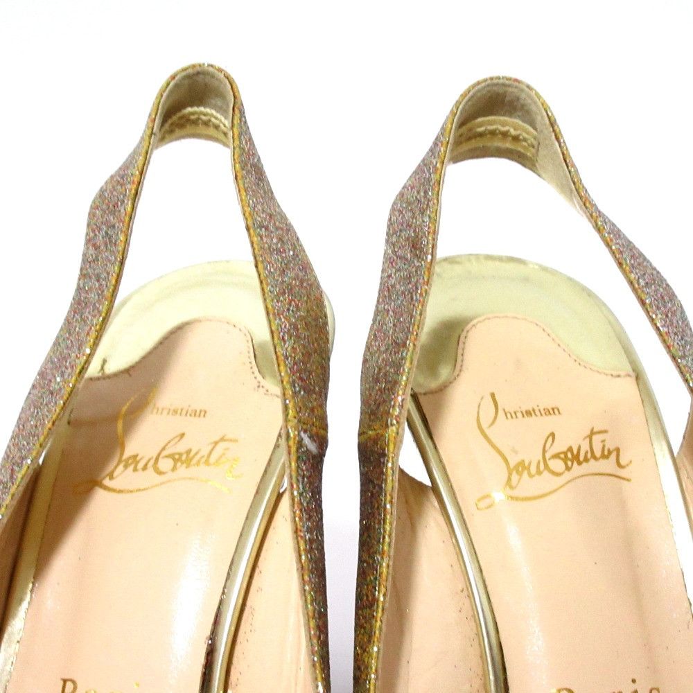 Christian Louboutin Christian Louboutin Christian Louboutin Slingback Wedge Sandals Others Shoes DUTY FREE for USA Size ONE SIZE - 6 Thumbnail