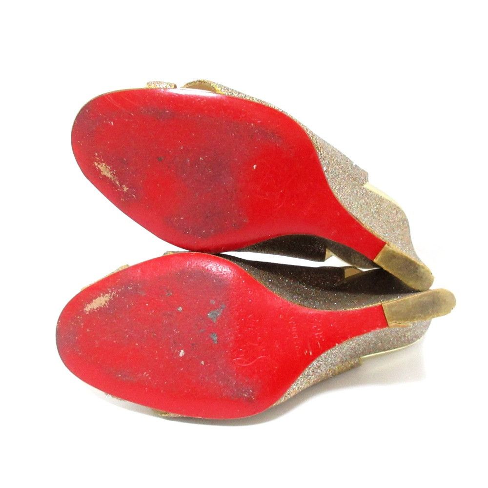 Christian Louboutin Christian Louboutin Christian Louboutin Slingback Wedge Sandals Others Shoes DUTY FREE for USA Size ONE SIZE - 7 Thumbnail