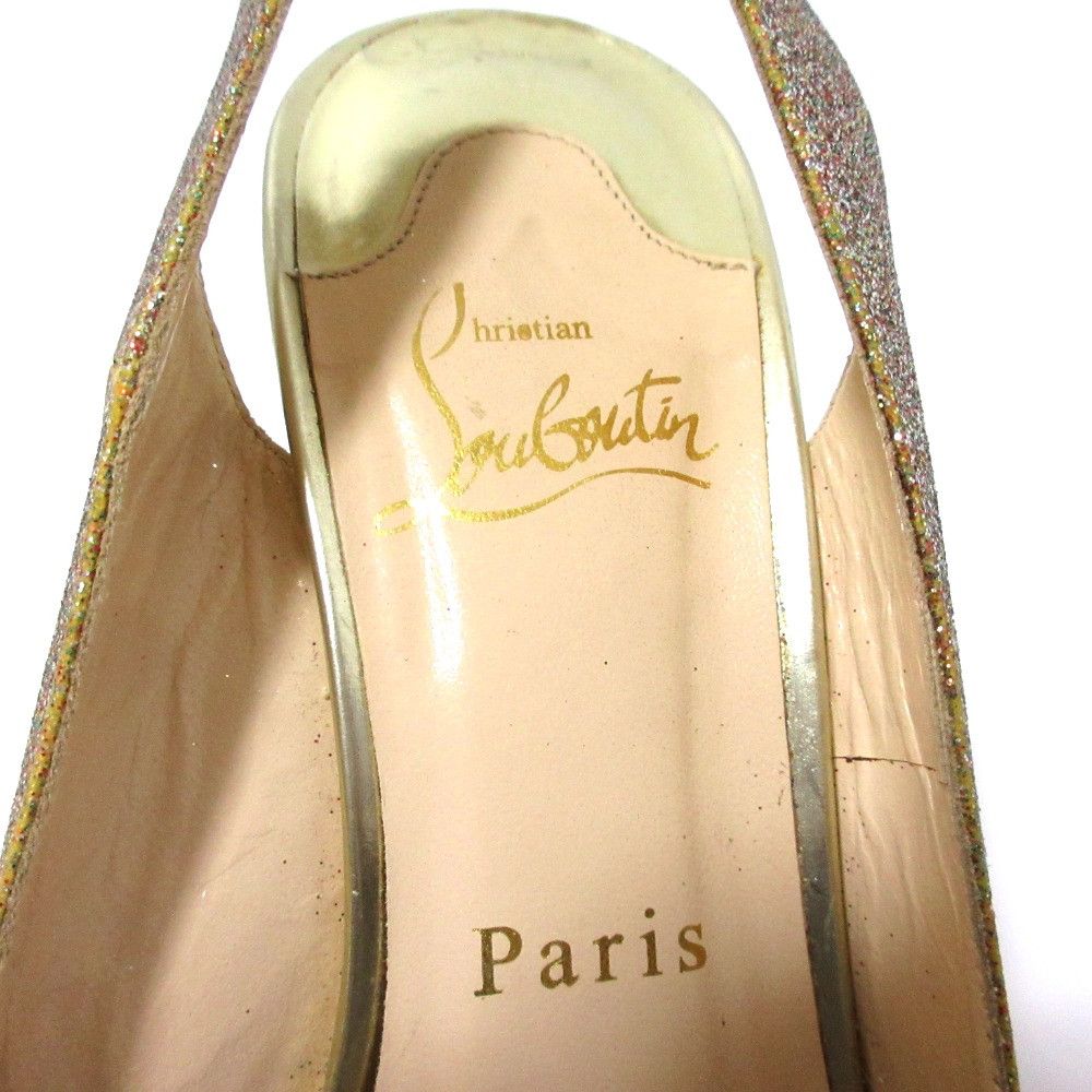 Christian Louboutin Christian Louboutin Christian Louboutin Slingback Wedge Sandals Others Shoes DUTY FREE for USA Size ONE SIZE - 9 Thumbnail