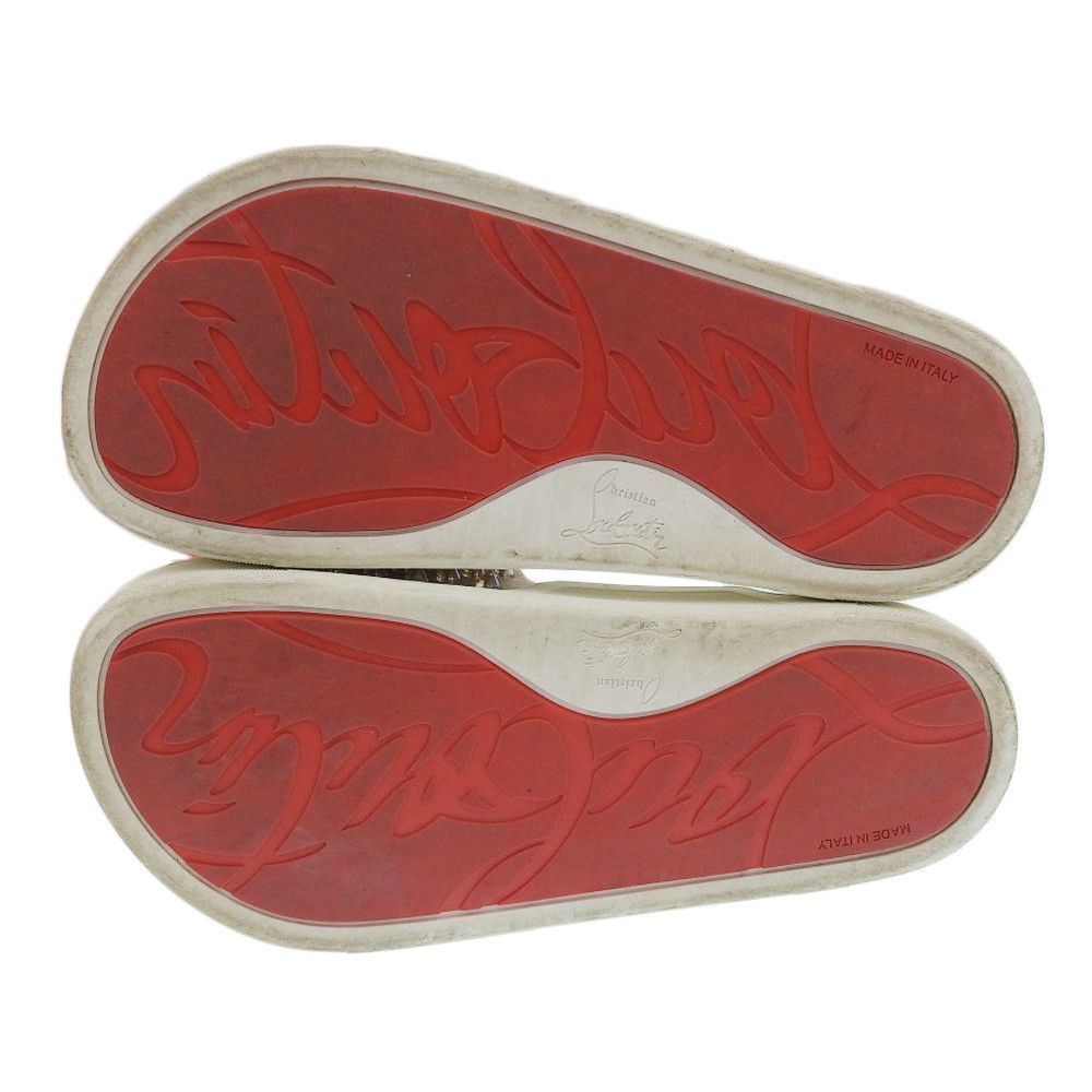 Christian Louboutin Christian Louboutin Christian Louboutin Studs Shower Sandals Leather Shoes DUTY FREE for USA Size ONE SIZE - 7 Thumbnail
