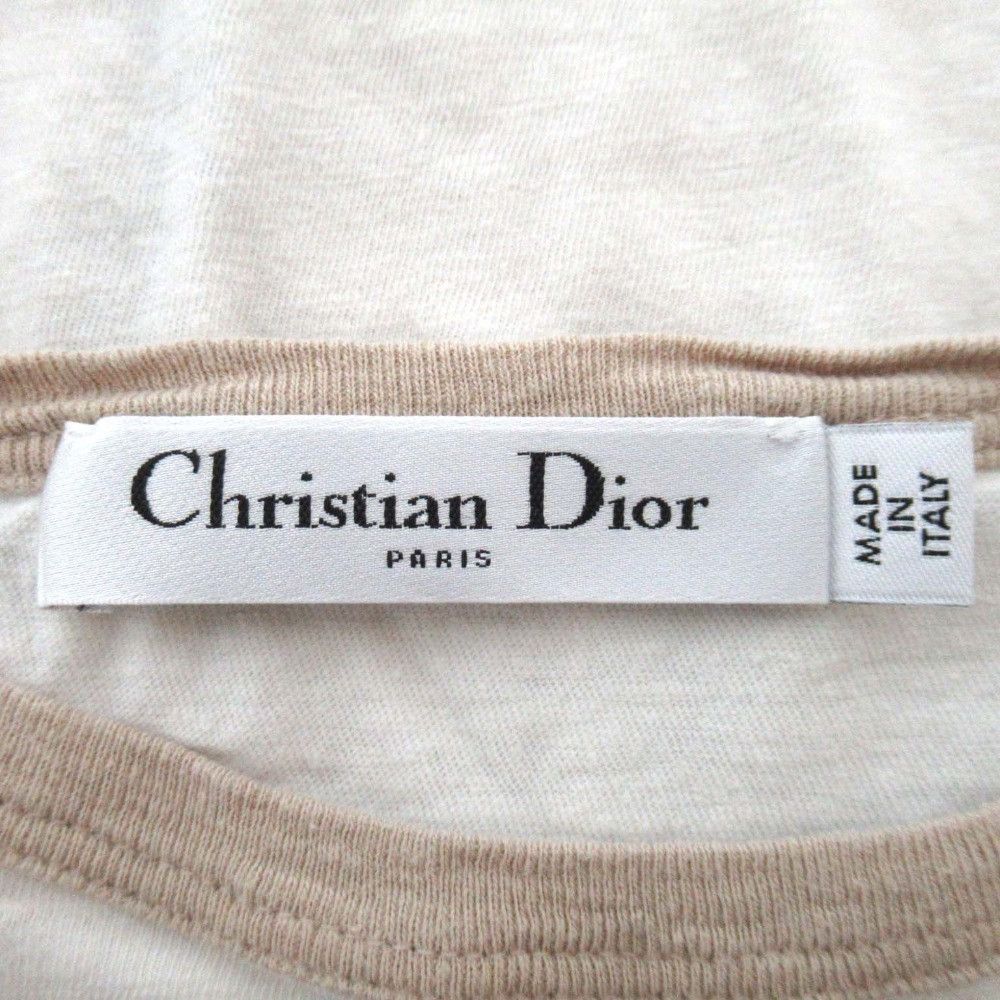 Dior Dior Christian Dior Print Cotton Linen Blend T-shirt Cotton T-Shirts DUTY FREE for USA Size ONE SIZE - 6 Thumbnail