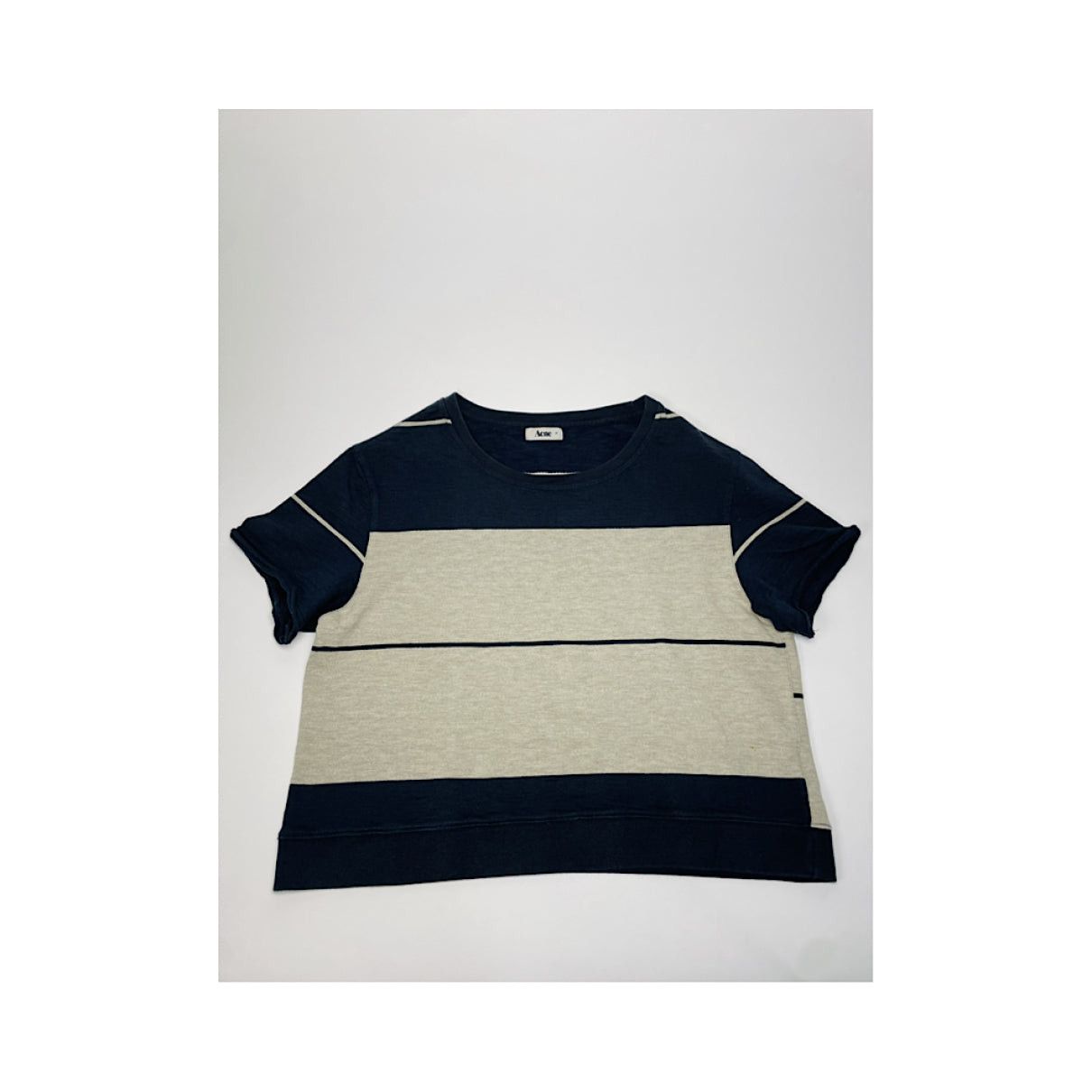Acne Studios Black Cotton T-shirt Size M / US 6-8 / IT 42-44 - 5 Thumbnail