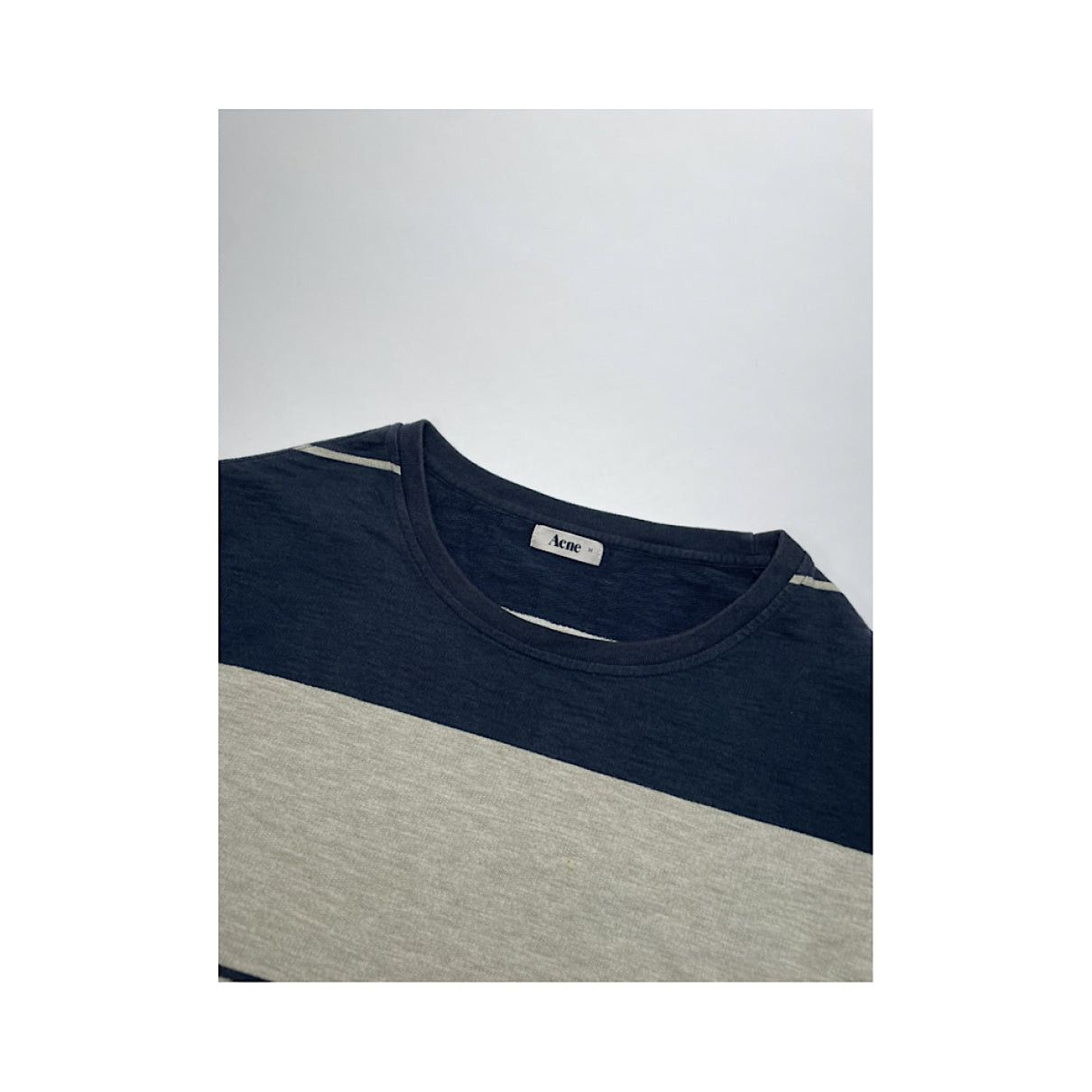 Acne Studios Black Cotton T-shirt Size M / US 6-8 / IT 42-44 - 2 Thumbnail