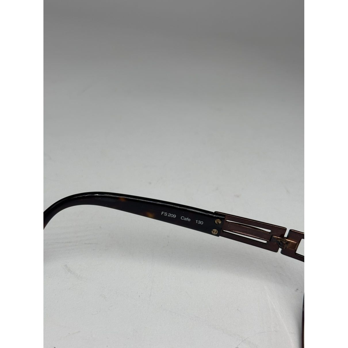 Fendi Brown Metal Sunglasses Size ONE SIZE - 3 Thumbnail