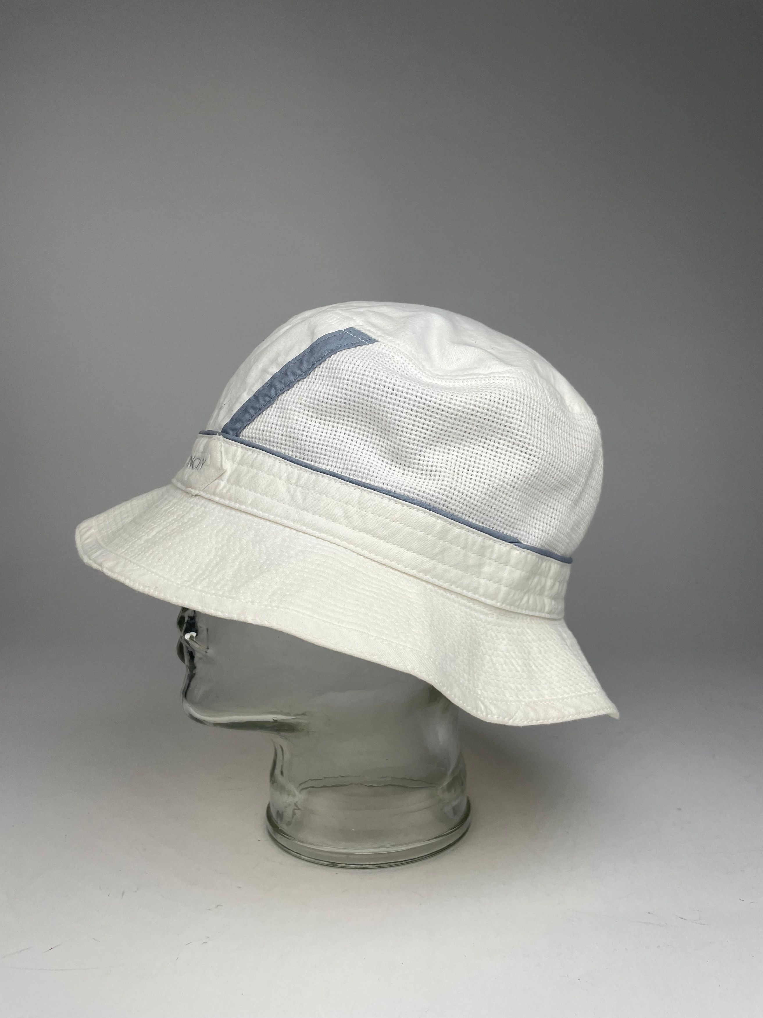 Givenchy Vintage Canvas Bucket Hat Unisex White Size ONE SIZE - 2 Thumbnail