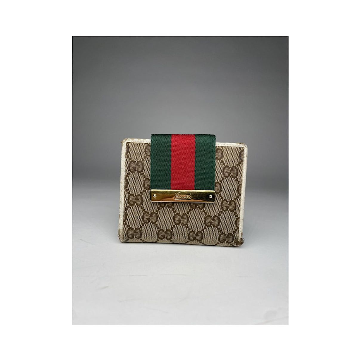 Gucci GG Blooms Beige Leather Wallet Size ONE SIZE - 2 Thumbnail