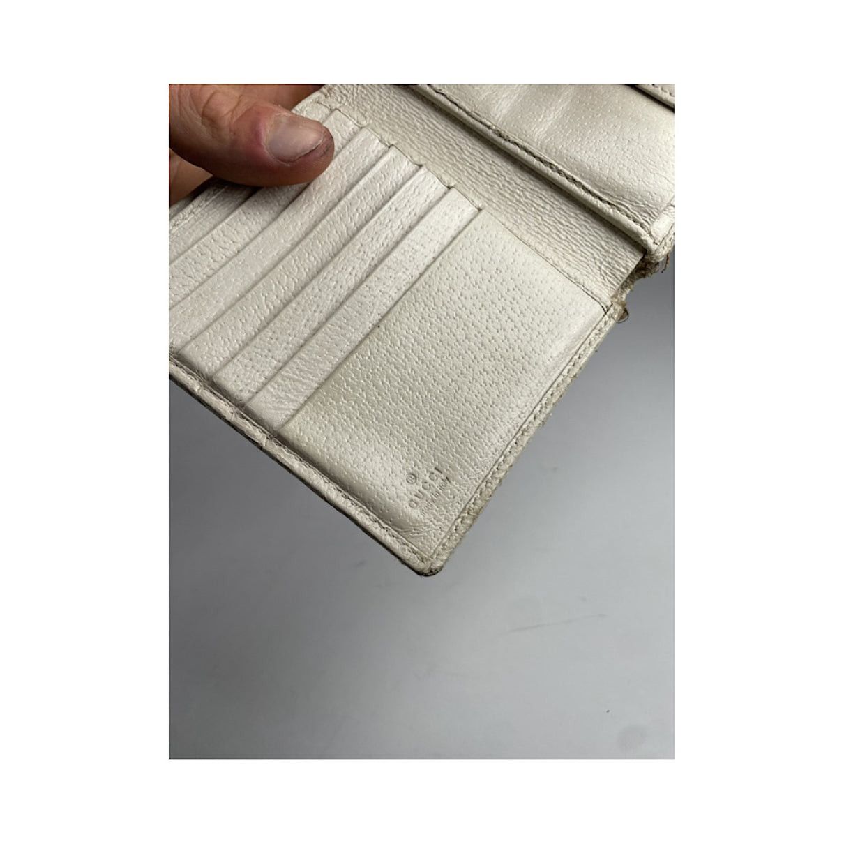 Gucci GG Blooms Beige Leather Wallet Size ONE SIZE - 5 Thumbnail