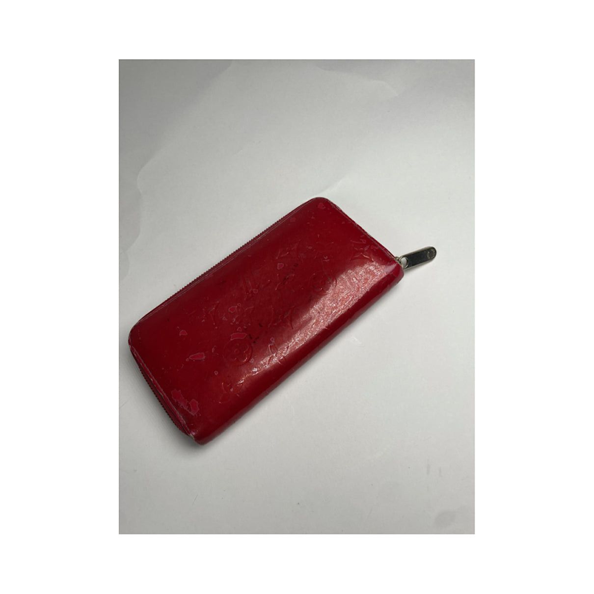 Louis Vuitton Ikat Red Patent Leather Wallet Size ONE SIZE - 3 Thumbnail