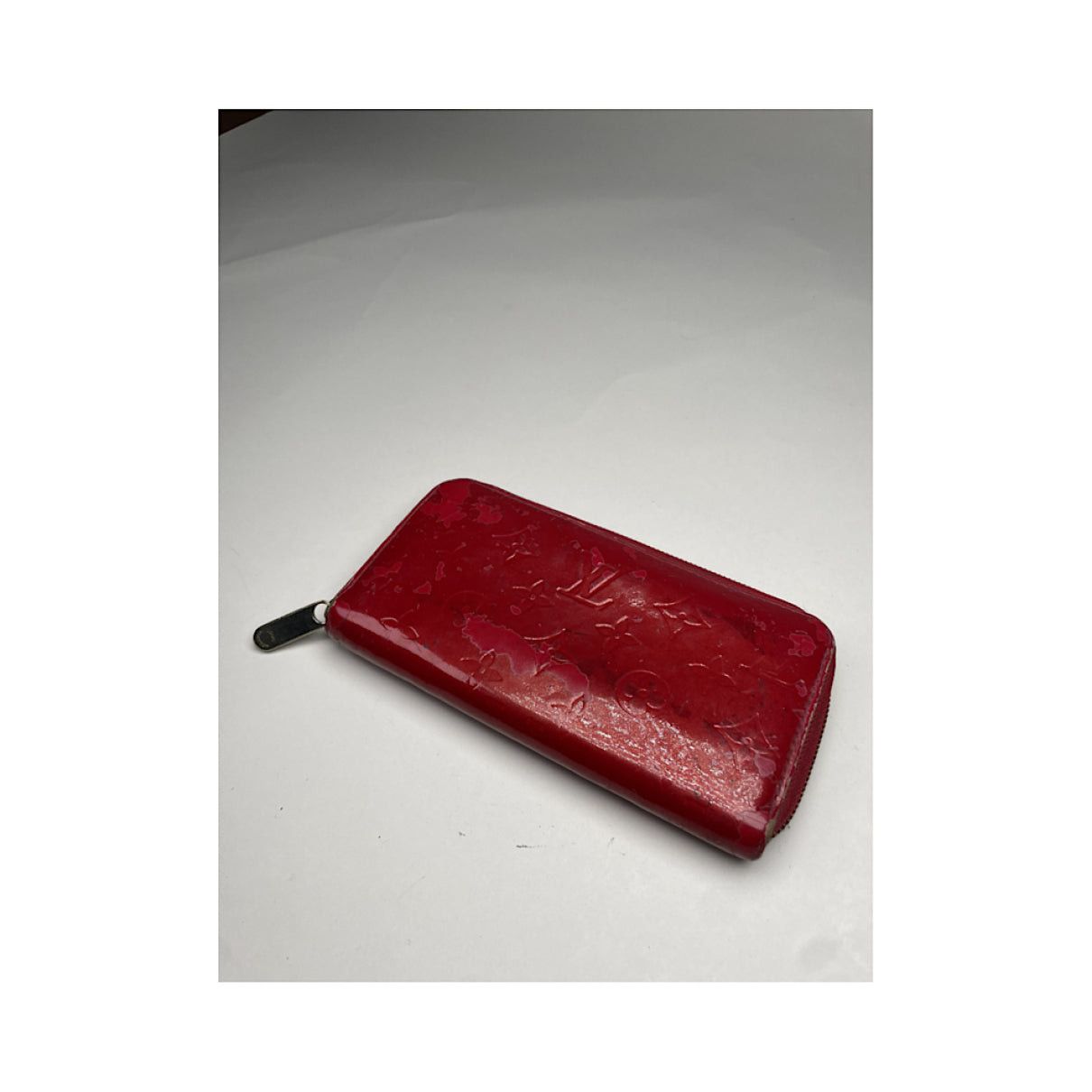 Louis Vuitton Ikat Red Patent Leather Wallet Size ONE SIZE - 2 Thumbnail