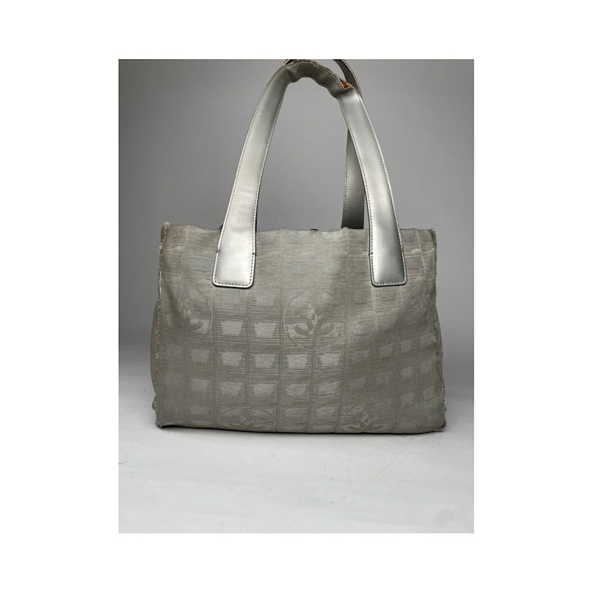 Chanel Cambon Silver Polyester Handbag Size ONE SIZE - 5 Thumbnail