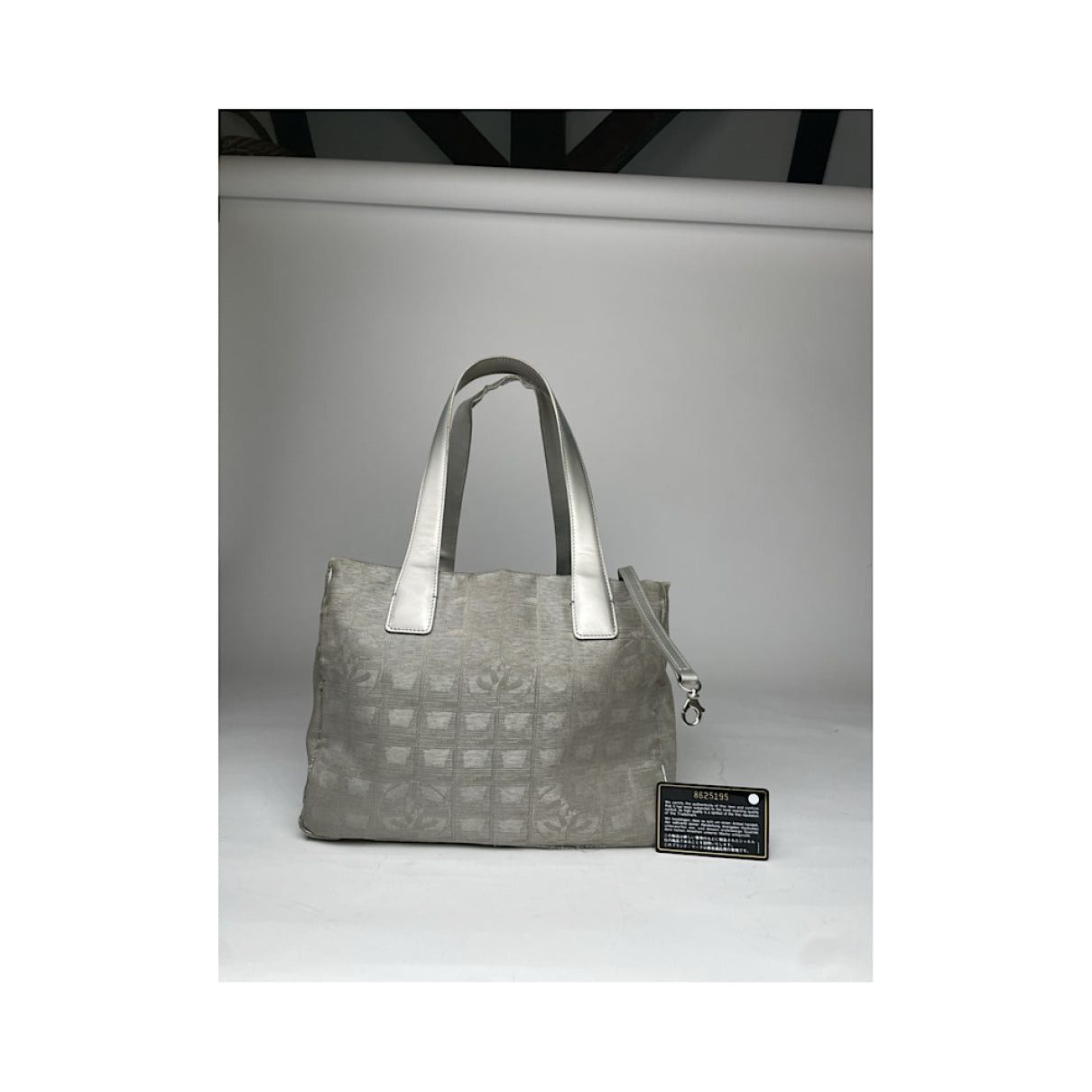 Chanel Cambon Silver Polyester Handbag Size ONE SIZE - 2 Thumbnail