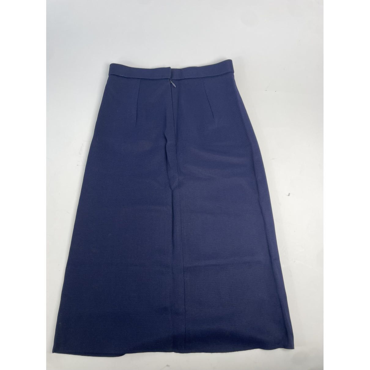 Dior Navy Viscose Skirt Size 30" / US 8 / IT 44 - 3 Thumbnail